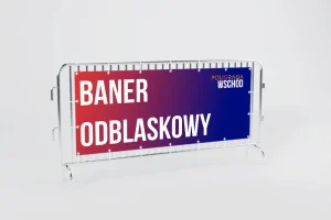 Poligrafia Wschód_Baner odblaskowy