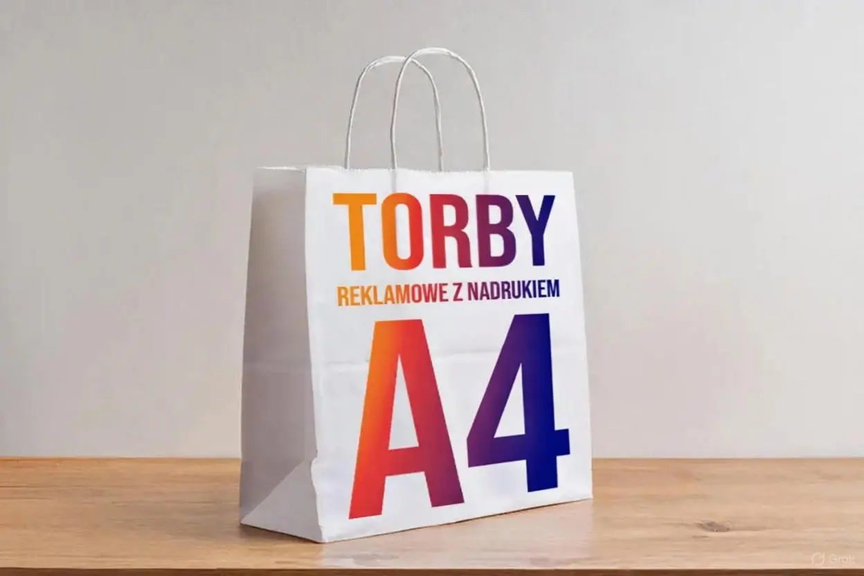 Torba Papierowa A4 z nadrukiem 1 Poligrafia Wschód_Torba Papierowa A4 z nadrukiem