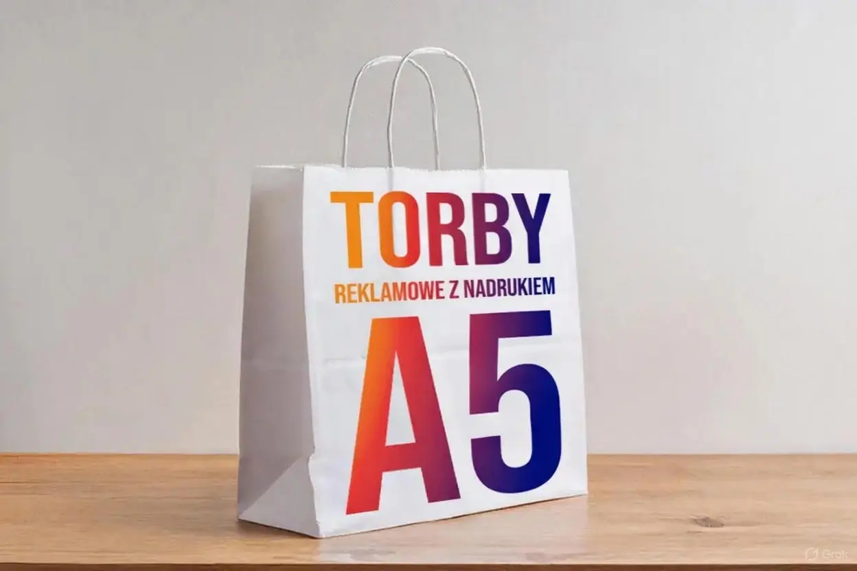 Torba Papierowa A5 z nadrukiem 1 Poligrafia Wschód_Torba Papierowa A5 z nadrukiem